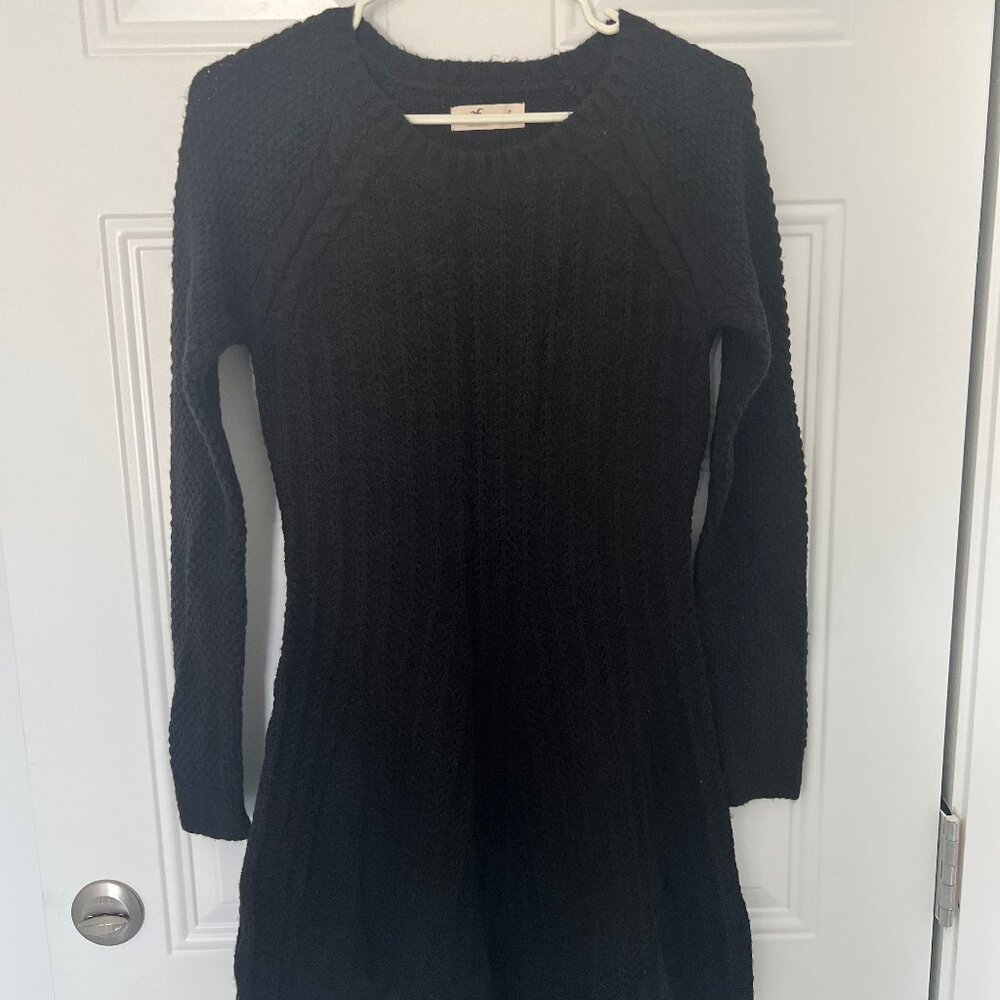 Hollister Black Sweater Dress